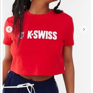 Forever 21 K-Swiss Graphic Tee